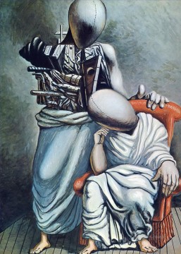  Chirico Lienzo - el único consuelo 1958 Giorgio de Chirico Surrealismo metafísico